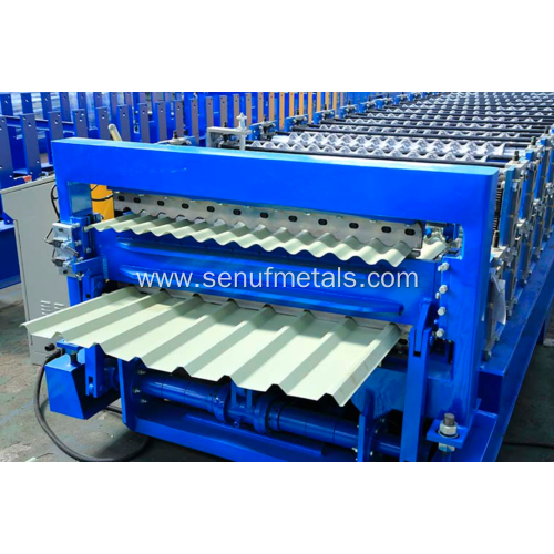 Cost Effective Metal Double Layer Aluminium Roofing Machine